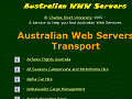 Register of Australian WWW Servers - Transport